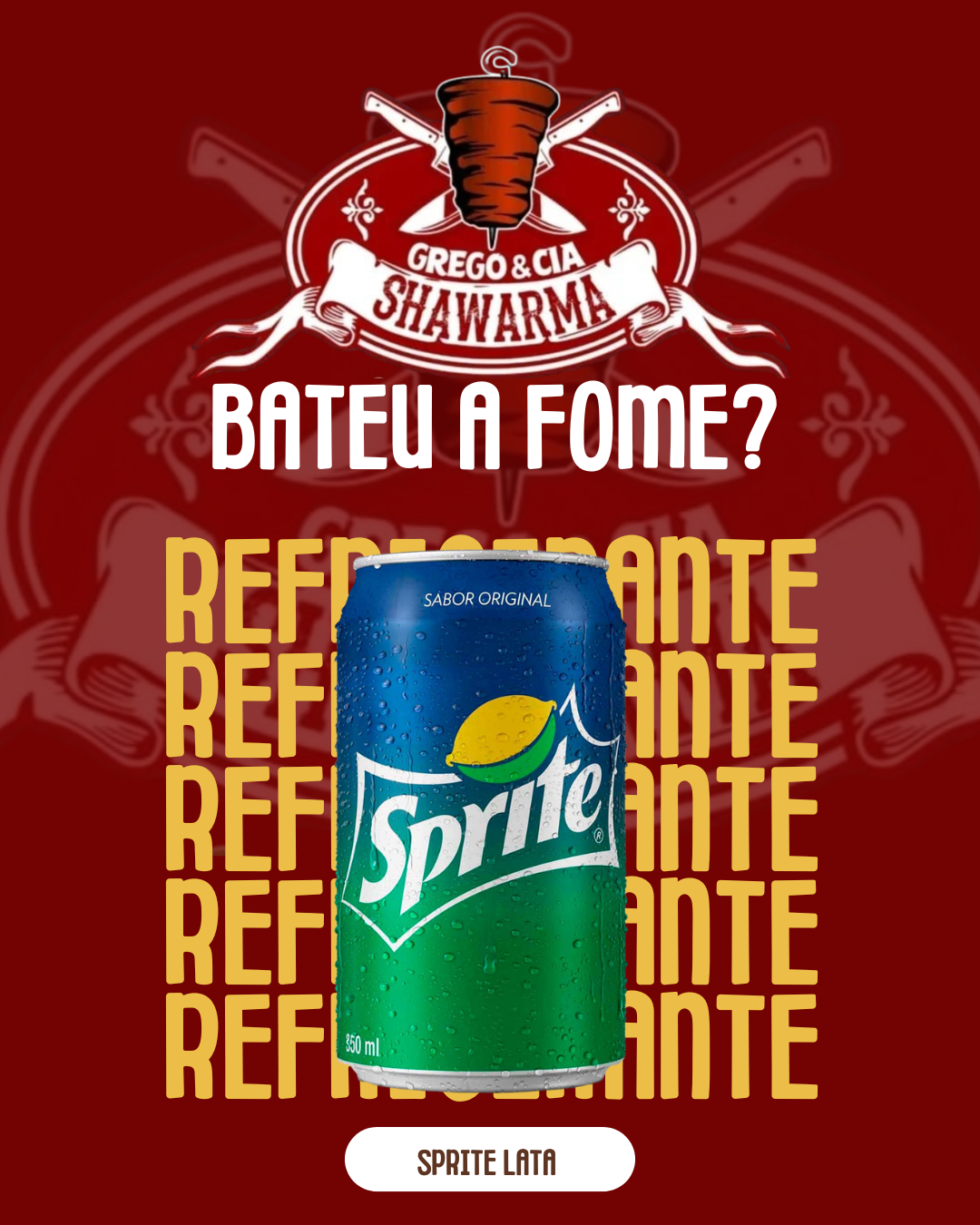 Sprite Lata 350ml